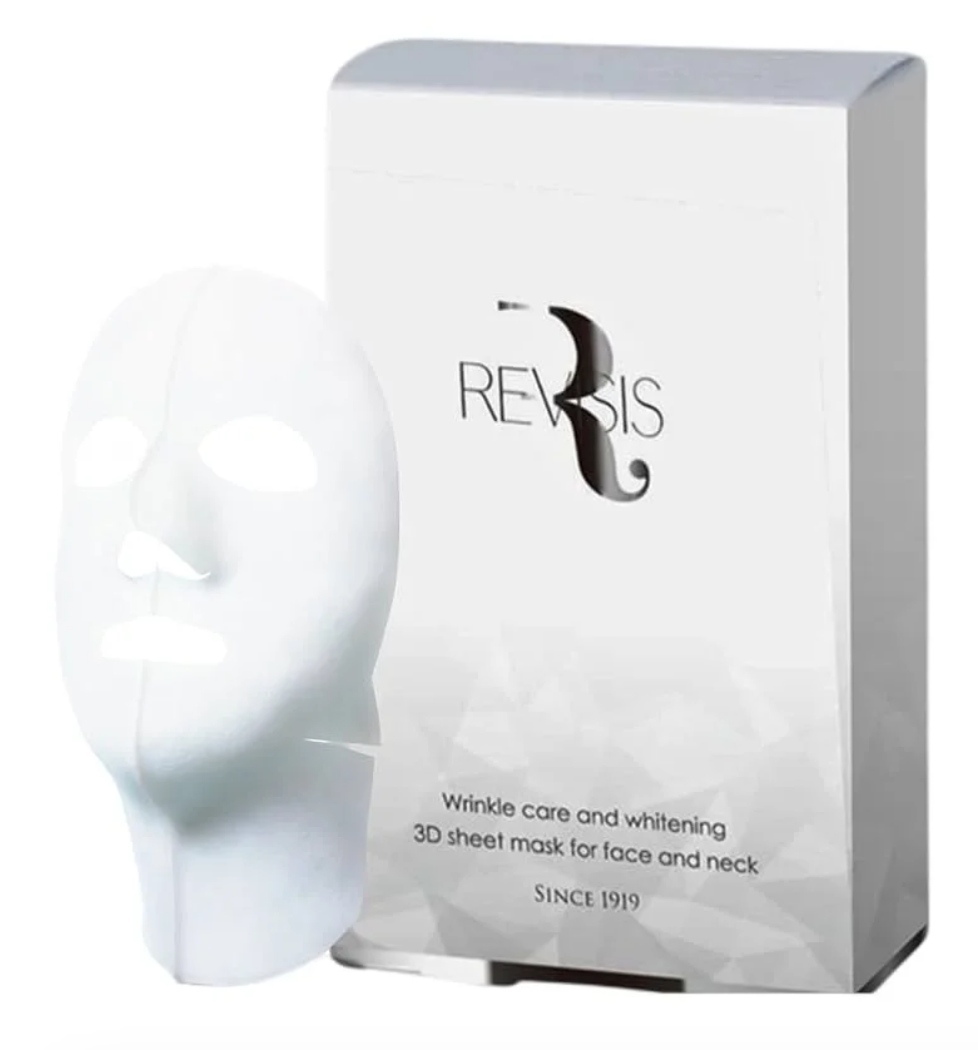 Маски с ниацинамидом для лица и шеи Revisis 3D Mask for Face and Neck