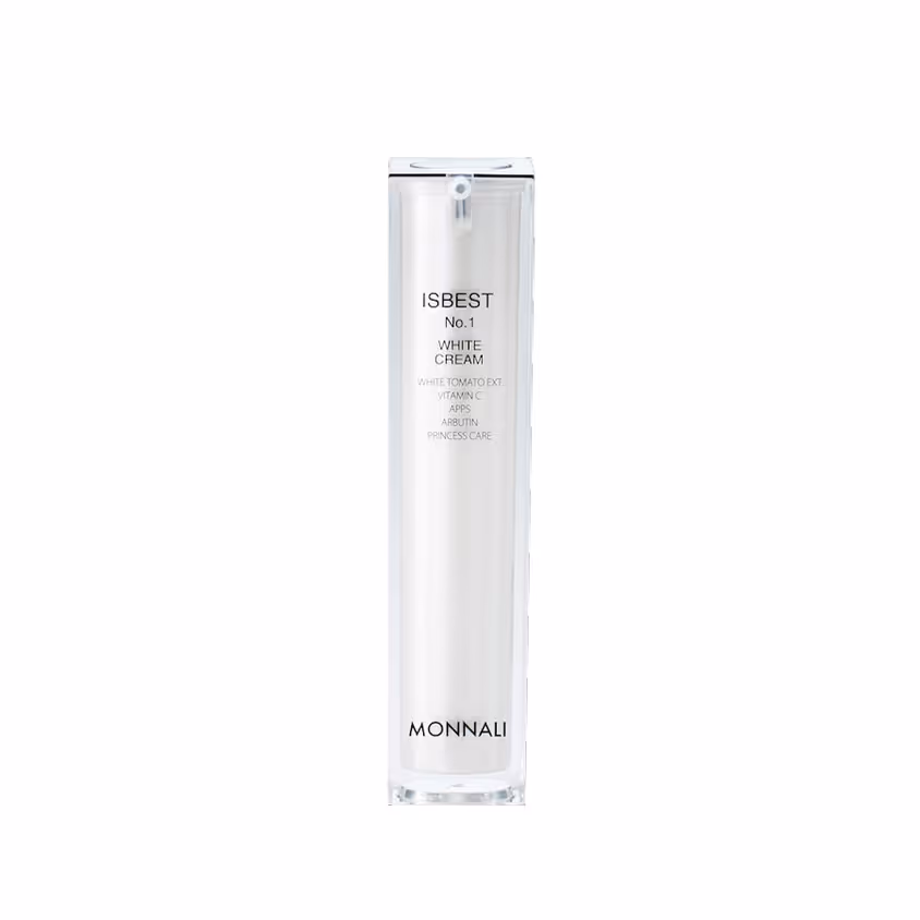 УВЛАЖНЯЮЩИЙ КРЕМ ДЛЯ СНИЖЕНИЯ ПИГМЕНТАЦИИ MONNALI ISBEST NO.1 WHITE CREAM