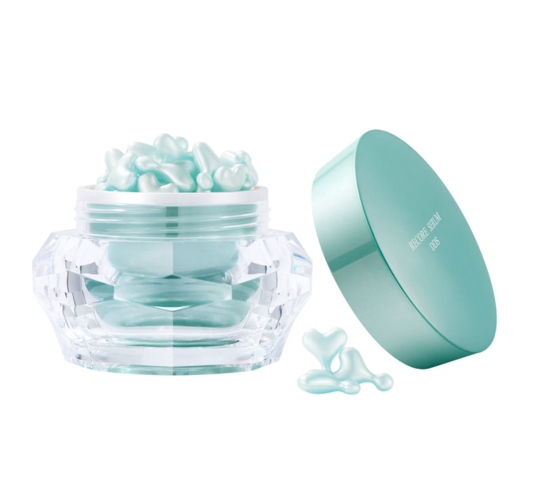 Капсульная сыворотка с пептидами против морщин RECORESERUM BIJOU DE MER PTD DDS Richness Capsule