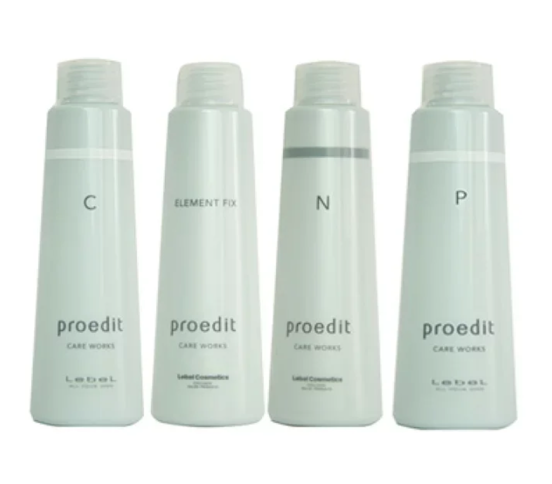 Набор для комплексного восстановления волос proedit CARE WORKS 4 Set LebeL