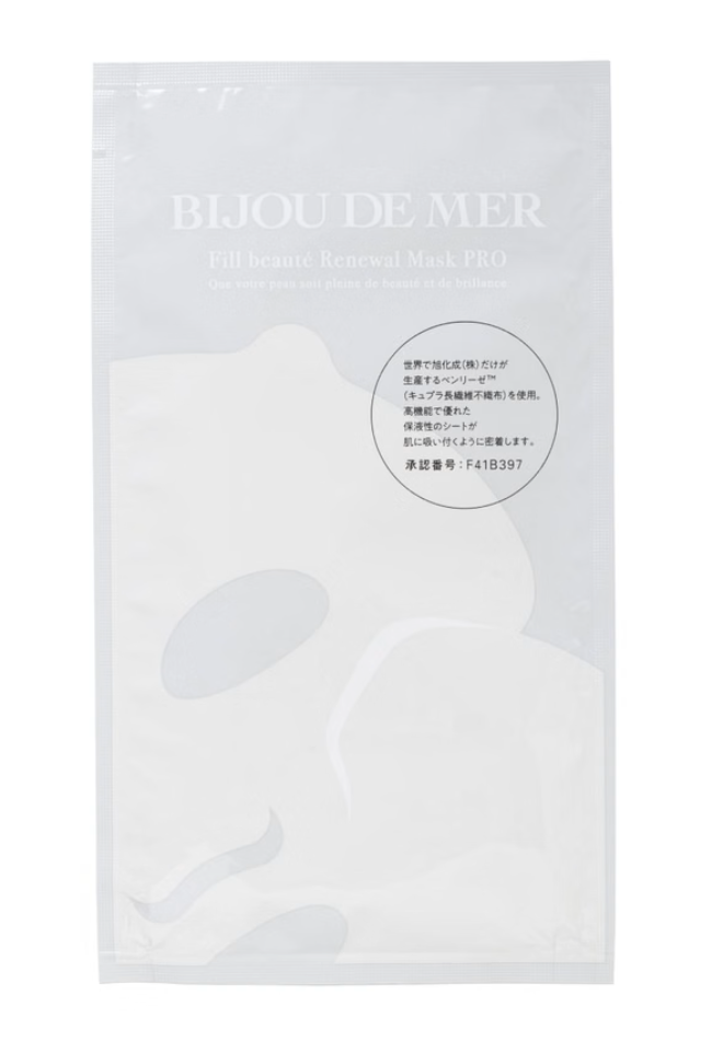 Увлажняющие маски для упругости и прозрачности кожи RECORESERUM Bijou de Mer Fill Beautе Renewal Mask PRO