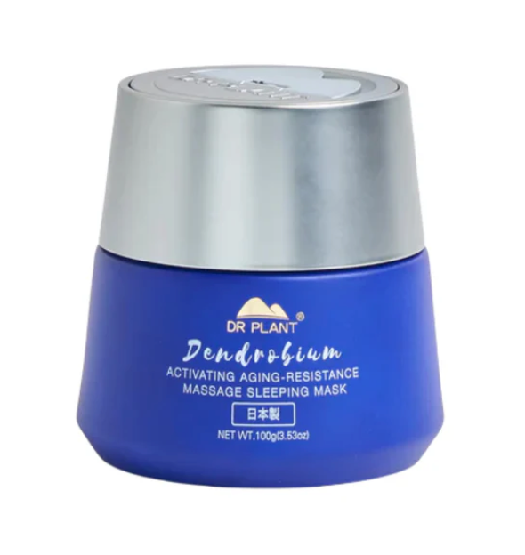 Ночная регенерирующая крем-маска с массажёром DR. PLANT DENDROBIUM ACTIVATING AGING RESISTANCE REPAIR SLEEPING MASK