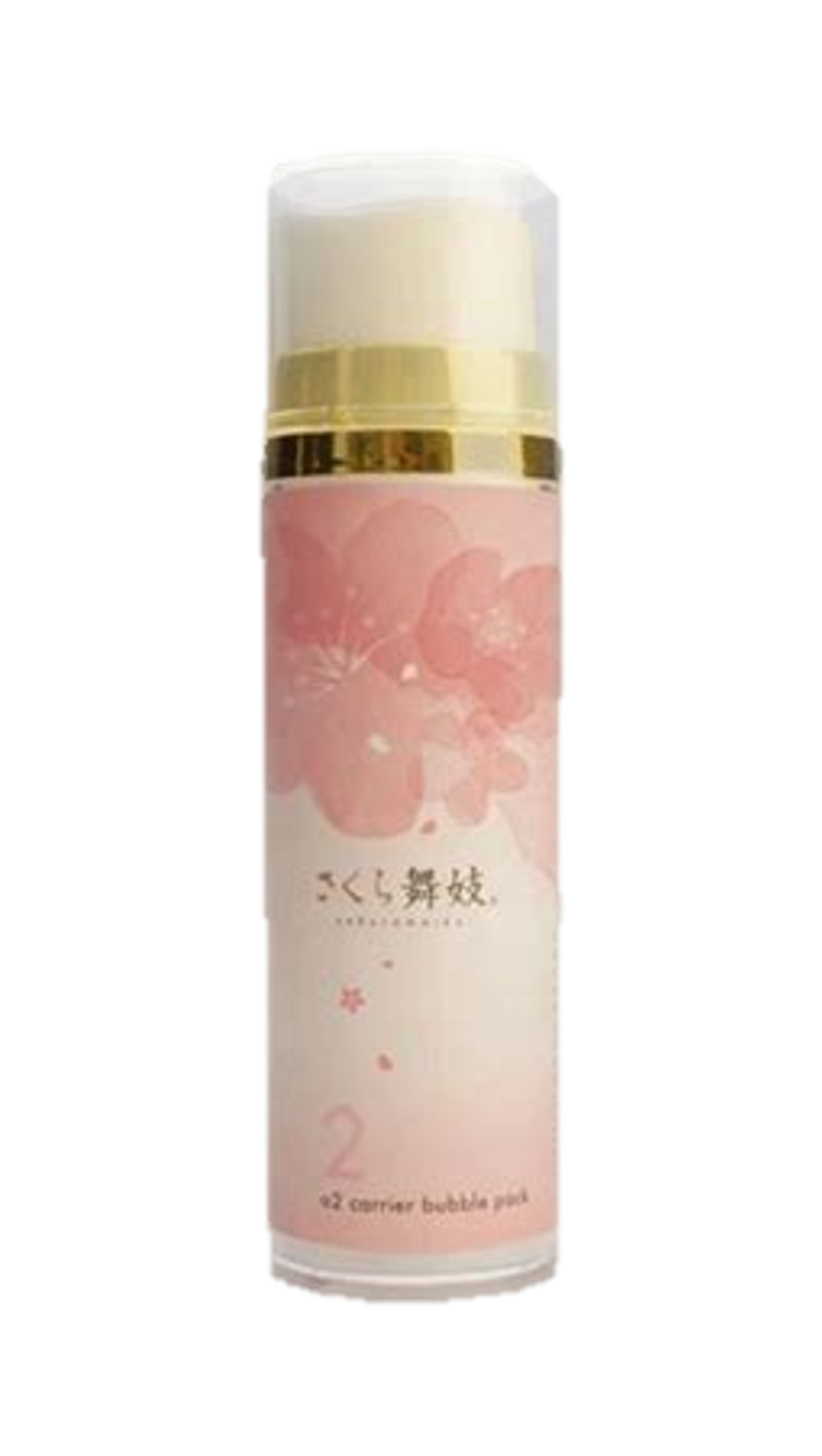 Омолаживающая карбокси маска для лица Sakura Maiko o2 carrier bubble pack