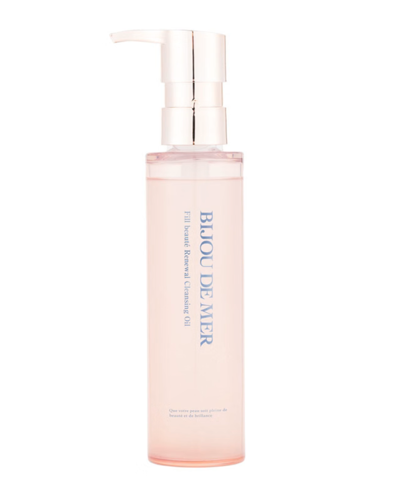 Гидрофильное масло для глубокого очищения и сужения пор RECORESERUM BIJOU DE MER Fill Beauté Renewal Cleansing Oil