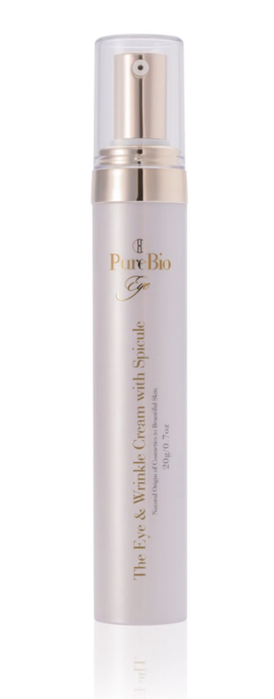 Крем от морщин cо спикулами для зоны вокруг глаз КРЕМ ВОКРУГ ГЛАЗ PUREBIO THE EYE&WRINKLE CREAM WITH SPICULE
