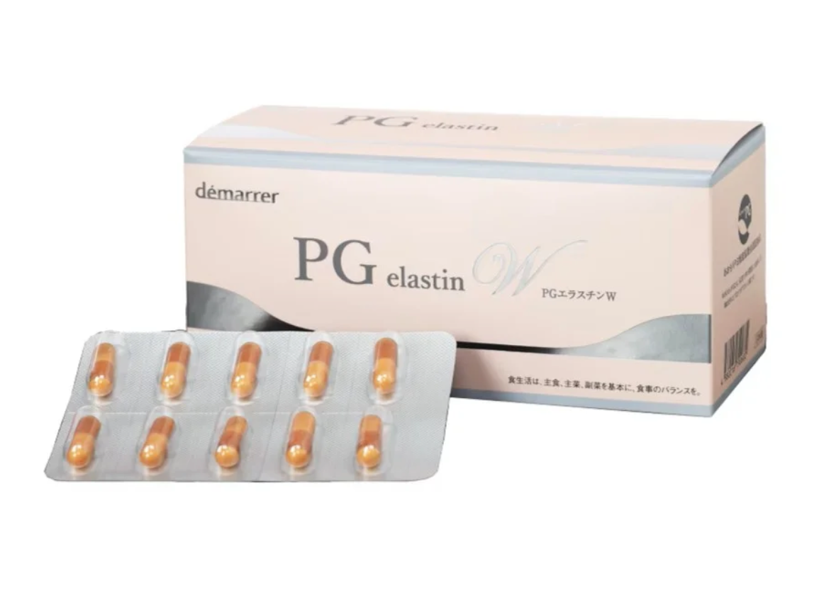 Два типа эластина и протеогликан для упругости кожи на 1 месяц Demarrer PG Elastin W